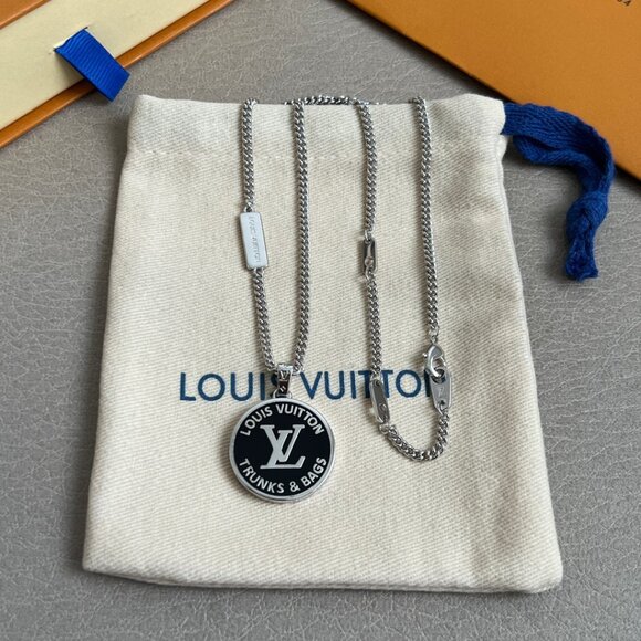 Louis Vuitton unisex necklace. Size: 53cm - Picture 6 of 7